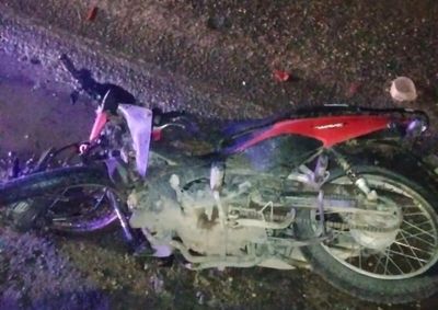 Malvinas Argentinas: un motociclista sufrió una fractura tras chocar con un auto - Reporte Regional