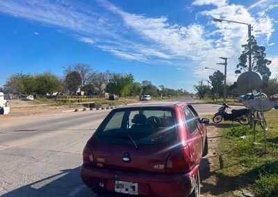 Un motociclista resultó herido en un choque con un auto en Malvinas Argentinas - Reporte Regional
