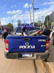 Secuestraron una motocicleta con pedido judicial vigente en Malvinas Argentinas